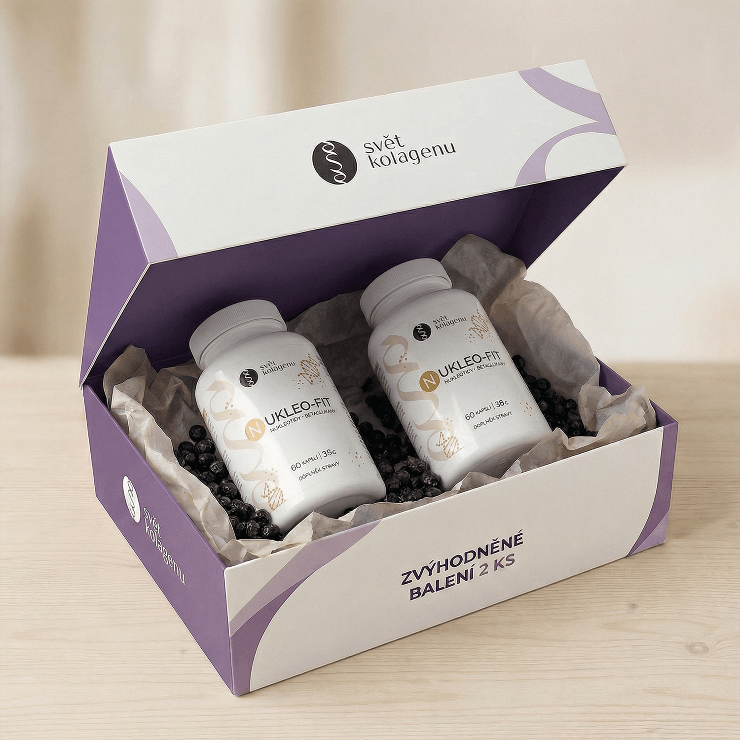 Nukleo-Fit - zvýhodněné balení 2 ks